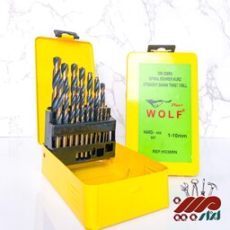 جعبه مته سری  wolf  ( نمره 1 الی 10 ) محصول فروشگاه مبین ابزار