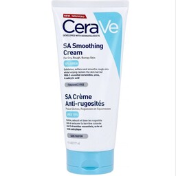 کرم مرطوب کننده و نرم کننده قوی سراوی Cerave مدل SA Smoothing cream  پوست خشک و برآمده
