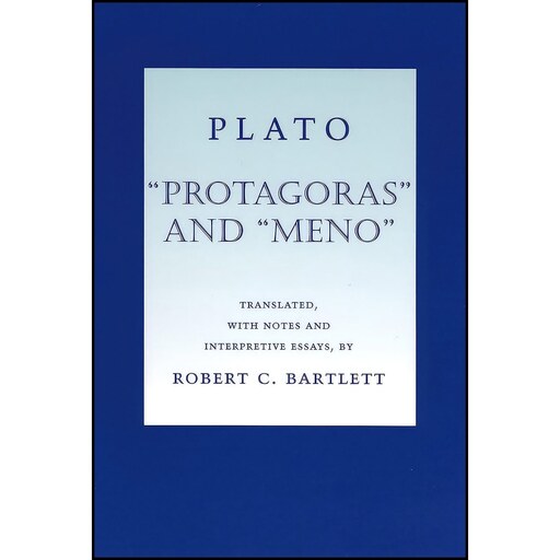 کتاب زبان اصلی Protagoras and Meno  اثر Plato and Robert C Bartlett