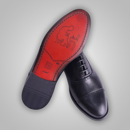کفش کلاسیک مردانه رنگ مشکی مدل برت کد 3106