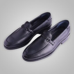 کفش کلاسیک مردانه رنگ مشکی مدل کالج کد 3105