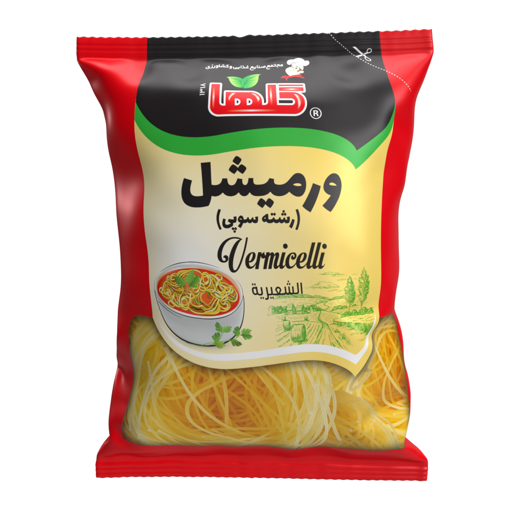 رشته سوپ ورمیشل گلها