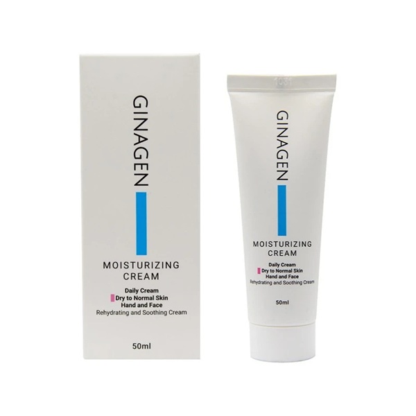 کرم آبرسان ژیناژن مدل HC پوست خشک و نرمال حجم 50 میلی لیتر | Ginagen Hydrating Cream for dry to normal Skin 50ml