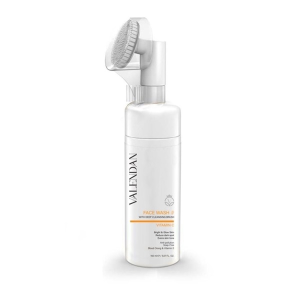 فوم شوینده ویتامین سی ولندان 150 میلی لیتر | Valendan Face wash vitamin c skin 150ml