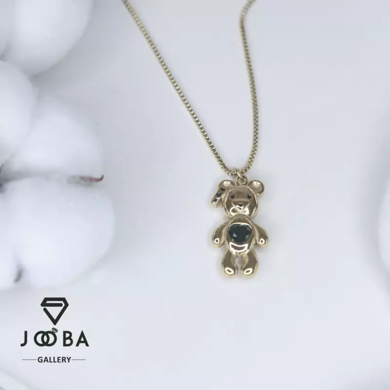 گردنبند آویز خرسی ژوپینگ