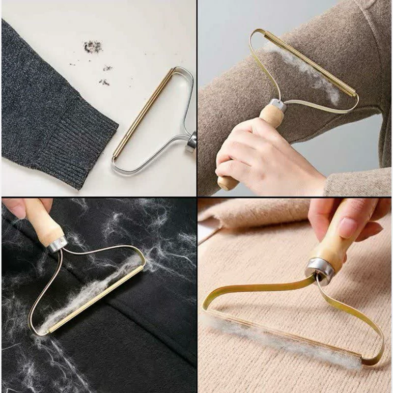 پرزگیر دسته چوبی