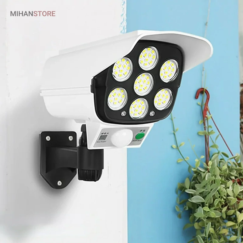 لامپ خورشیدی شارژی طرح دوربین مدار بسته (ارسال رایگان)