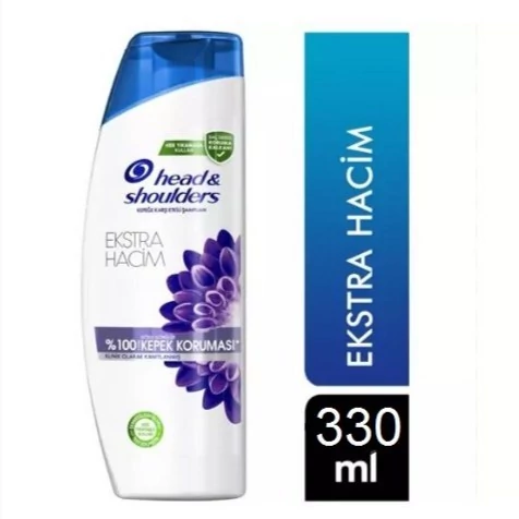 شامپو ضد شوره هد اند شولدرز مدل Ekstra Hacim حجم 330 میل