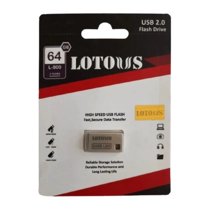 فلش مموری لوتوس مدل L-800 ظرفیت 64 گیگابایت