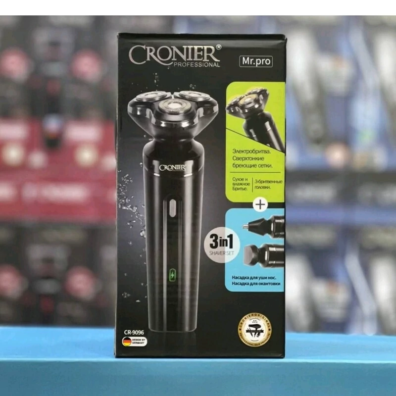 ماشین اصلاح سه تیغ موی صورت کرونیر