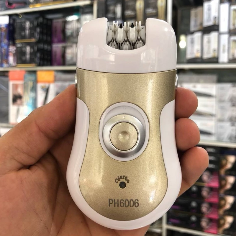 اپیلیدی فیلیپس 6006 ساخت هلند چهار کاره برای کل بدن بسیار قدرتمند دارای دو دور متور تحت لیسانس هلند همراه 4 سری و آداپتو