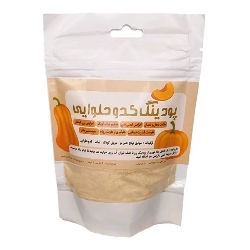 پودینگ کدو حلوایی - دسر کدوحلوایی 150 گرم فدک