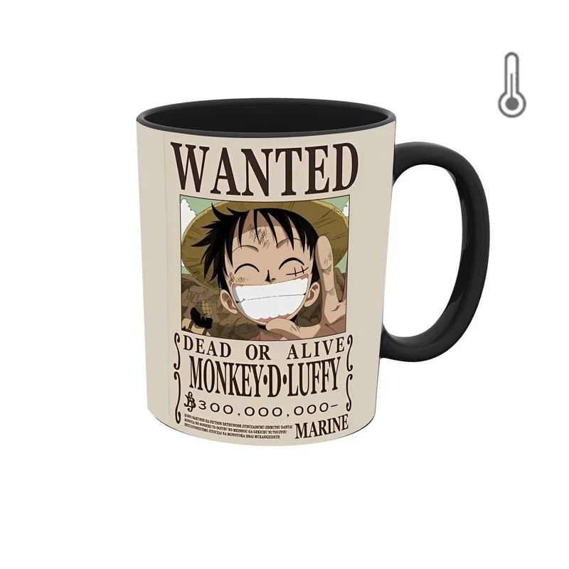 ماگ حرارتی طرح انیمه وان پیس لوفی