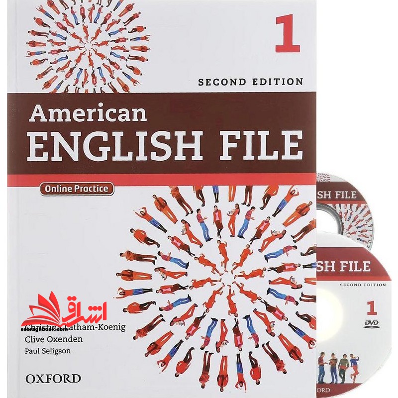 کتاب american english file 1 student book+wb second edition