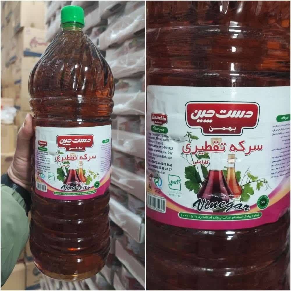 کارتن 4 عددی سرکه قرمز دستچین پت (نوشابه ای) 3 لیتری (پس کرایه) اورجینال
