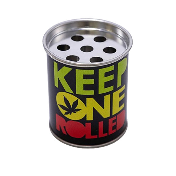 زیر سیگاری قوطی فلزی طرح اسکویید Keep One Rolled