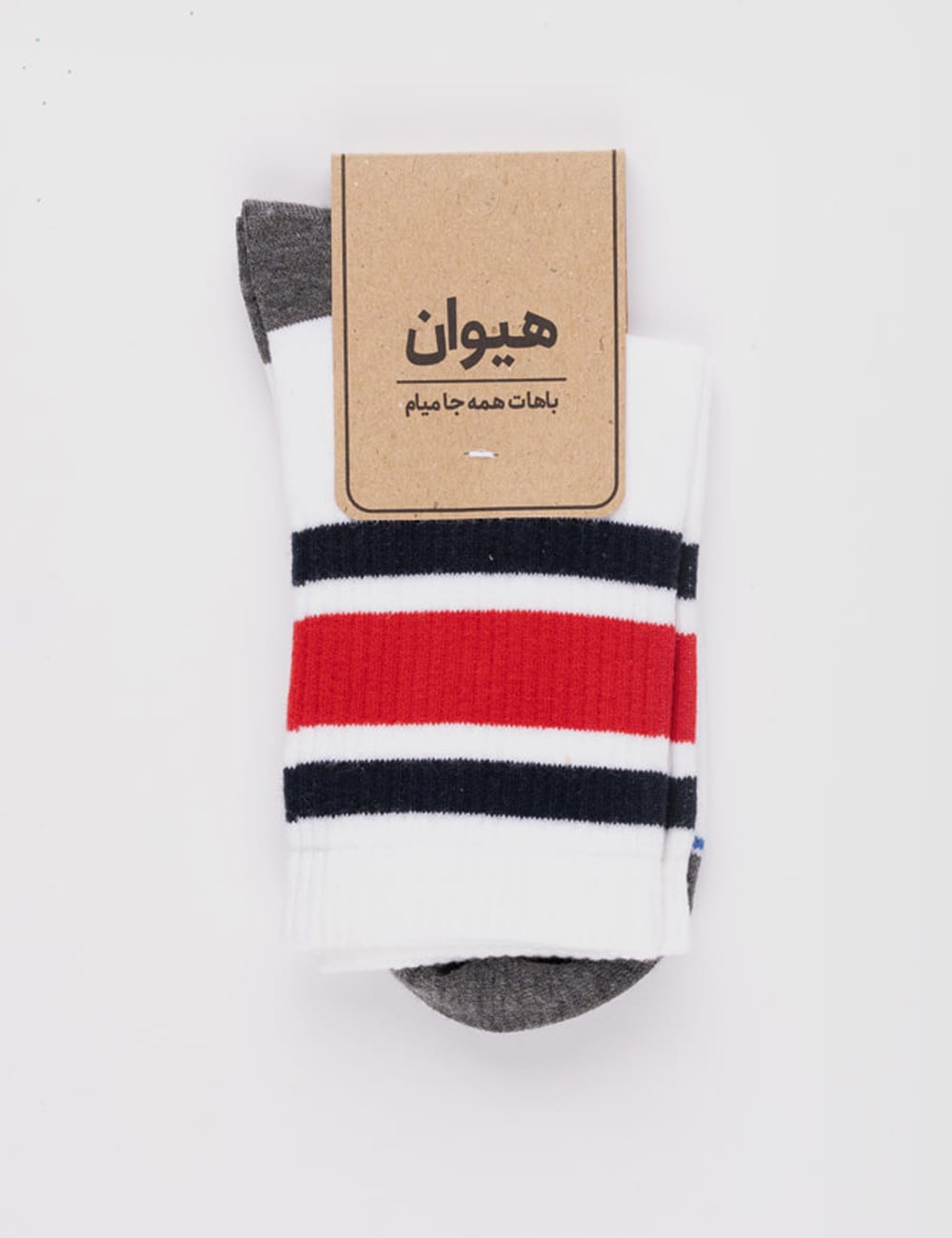جوراب زنانه ساقدار سه خط هیوان