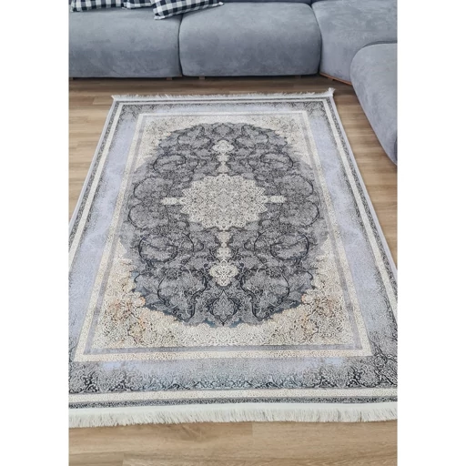 فرش مدرن طوسی هازان ترک  (پس کرایه)