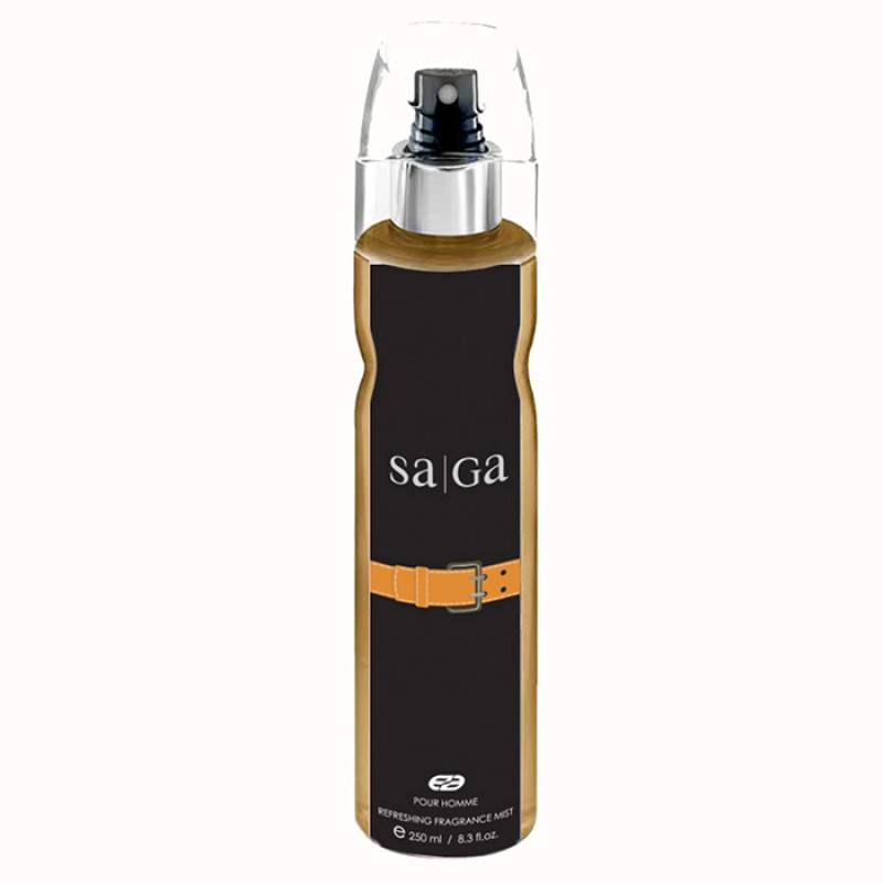بادی اسپلش EA رایحه Saga black ( پس کرایه )