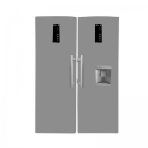 یخچال فریزر MGI مدل RN-6002 - FN-6001 سیلور (پس کرایه)
