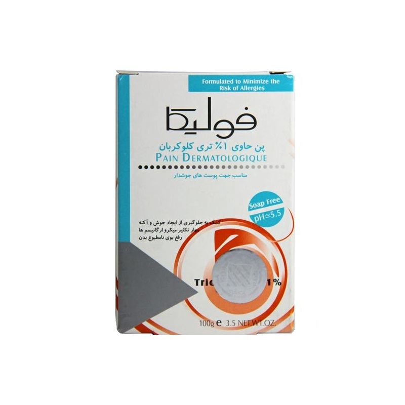 صابون آنتی باکتریال فولیکا وزن 100 گرم