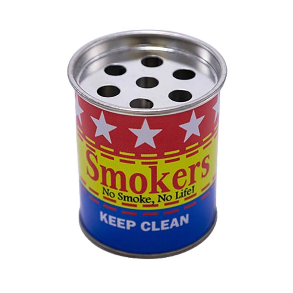 زیر سیگاری قوطی فلزی طرح Smokers
