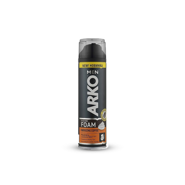 فوم اصلاح مردانه ENERGIZING COFFEE عصاره قهوه آرکو 200 میل