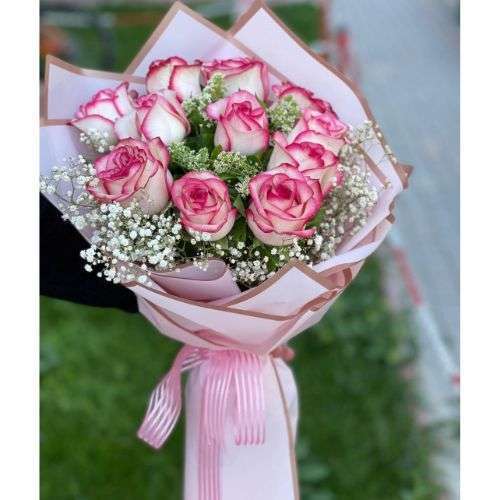 ارسال گل رز لب ماتیکی a489