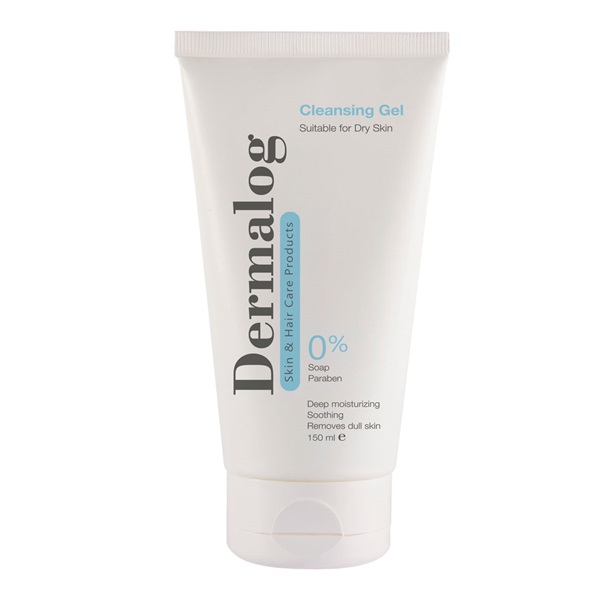 ژل شستشو درمالوگ مناسب پوست خشک حجم 150 میلی لیتر | Dermalog Facial Deep Cleansing Gel For Dry Skin 150ml