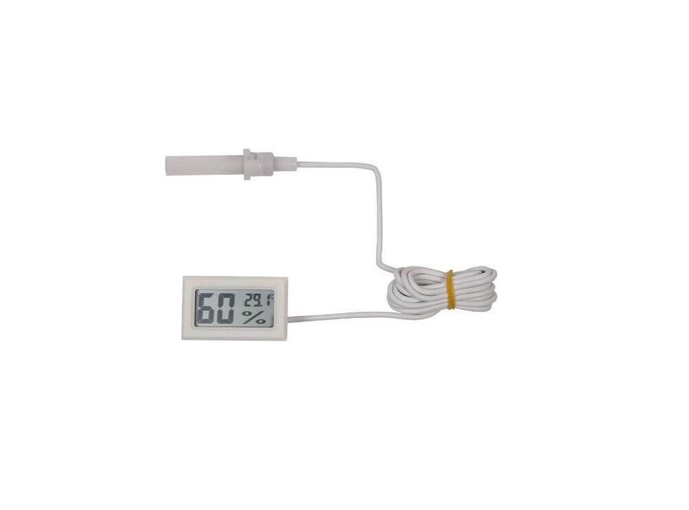 دماسنج و رطوبت سنج روپنلی سیم دار LX8011 رنگ سفید