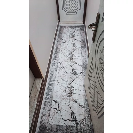 فرش راهرو و راه پله 150 در 100 مخمل هازان ترک درجه یک مدرن (پس کرایه)