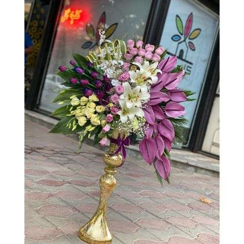 جام گل برای تشکر از دکتر 9372