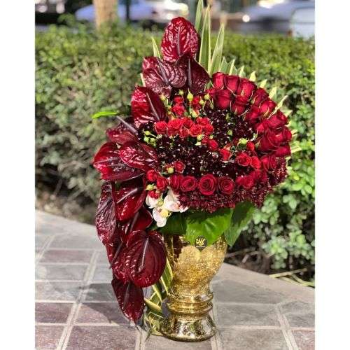 جام گل برای افتتاحیه کافه 9377