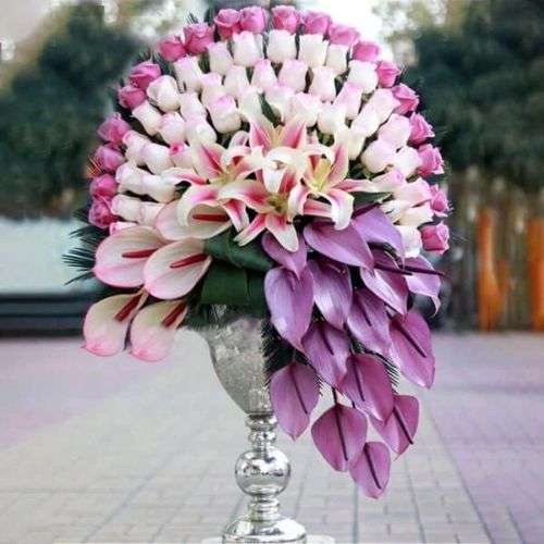 جام گل برای دفتر ازدواج 9391