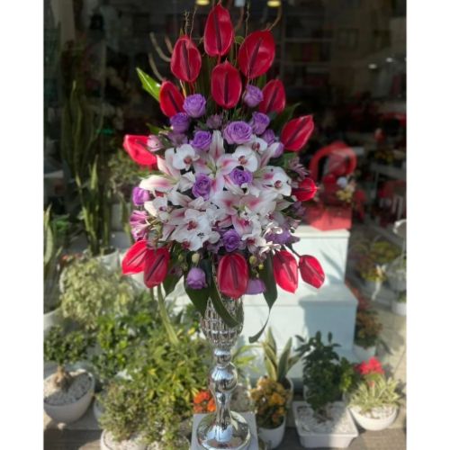 جام گل خواستگاری طبیعی شیک 9399
