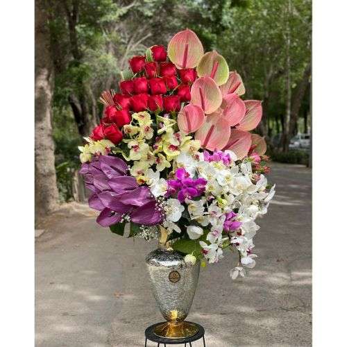جام گل برای تبریک موفقیت 9294