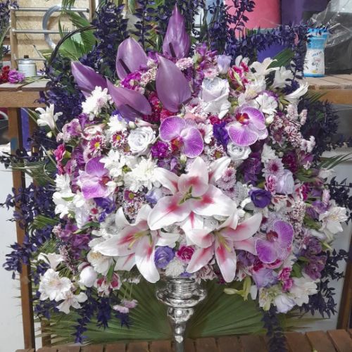 جام گل تبریک قشنگ 9245