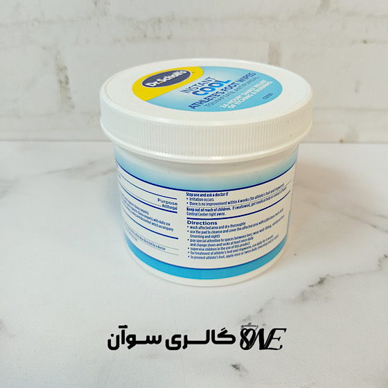 دستمال مرطوب پا دکتر شول