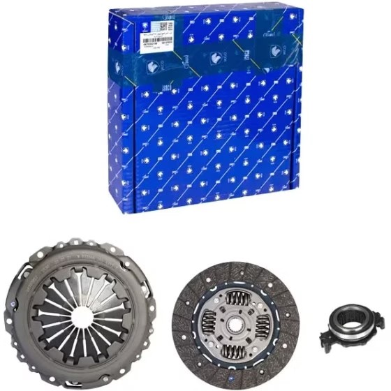 کیت کامل کلاچ ، پری دمپر 6 فنر ، (چهار فنر دوبل ) ، (موتور XU7 EF7 ، گیربکس BE) سمند ایساکو