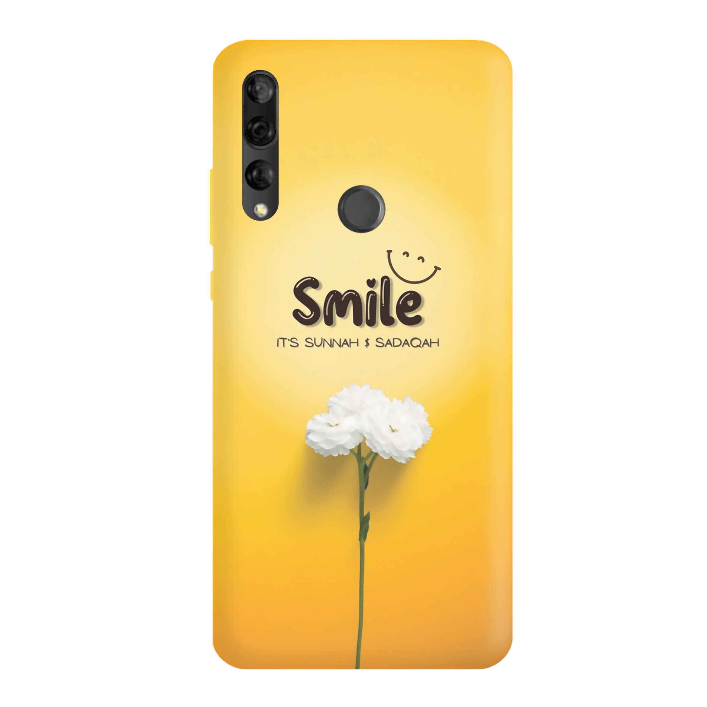 قاب گوشی هواوی Y9 PRIME 2019 طرح گل سفید