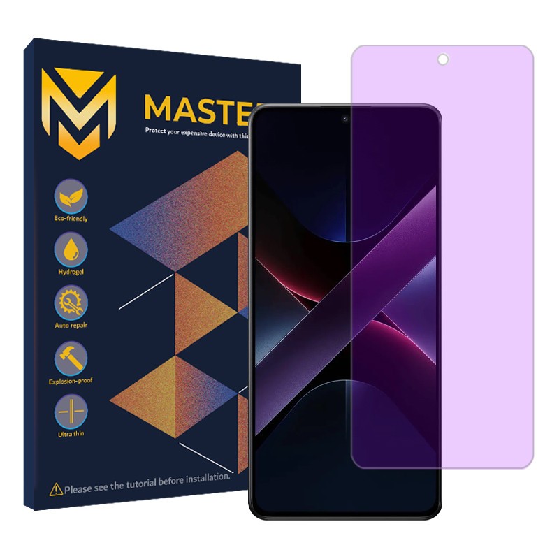 محافظ صفحه نمایش آنتی پرپل مستر مدل Resistant مناسب برای گوشی موبایل شیائومی Poco X7 Pro