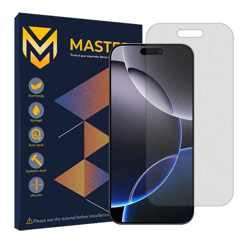 محافظ صفحه نمایش مات مستر مدل Shield مناسب برای گوشی موبایل اپل Iphone 16 Pro Max