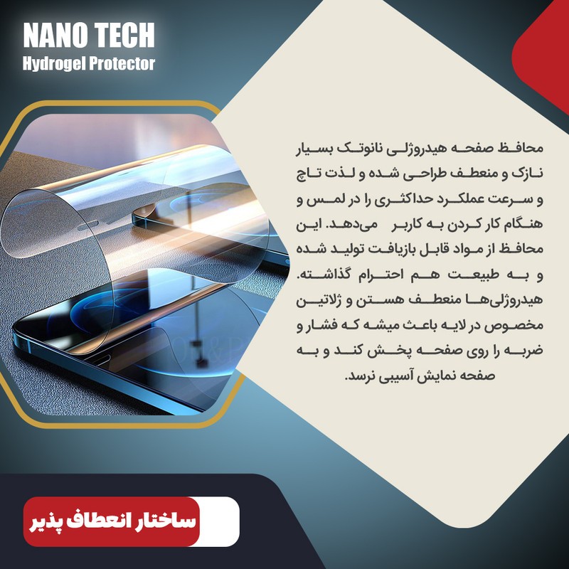 محافظ صفحه نمایش مات نانو تک مناسب برای گوشی موبایل آنر X6b