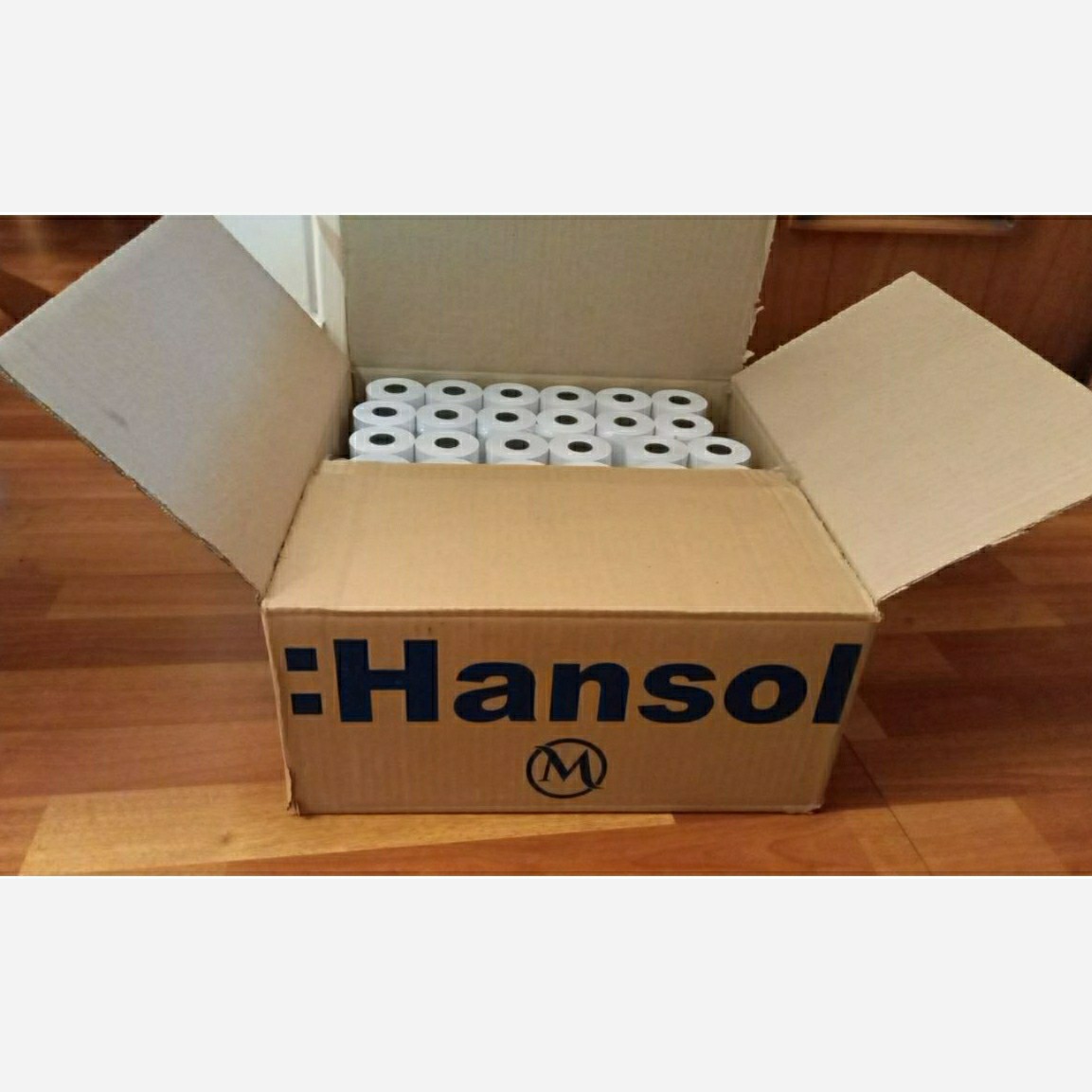 رول حرارتی فیش پرینتر 8 سانت فروشگاهی، لیبل رول پوز