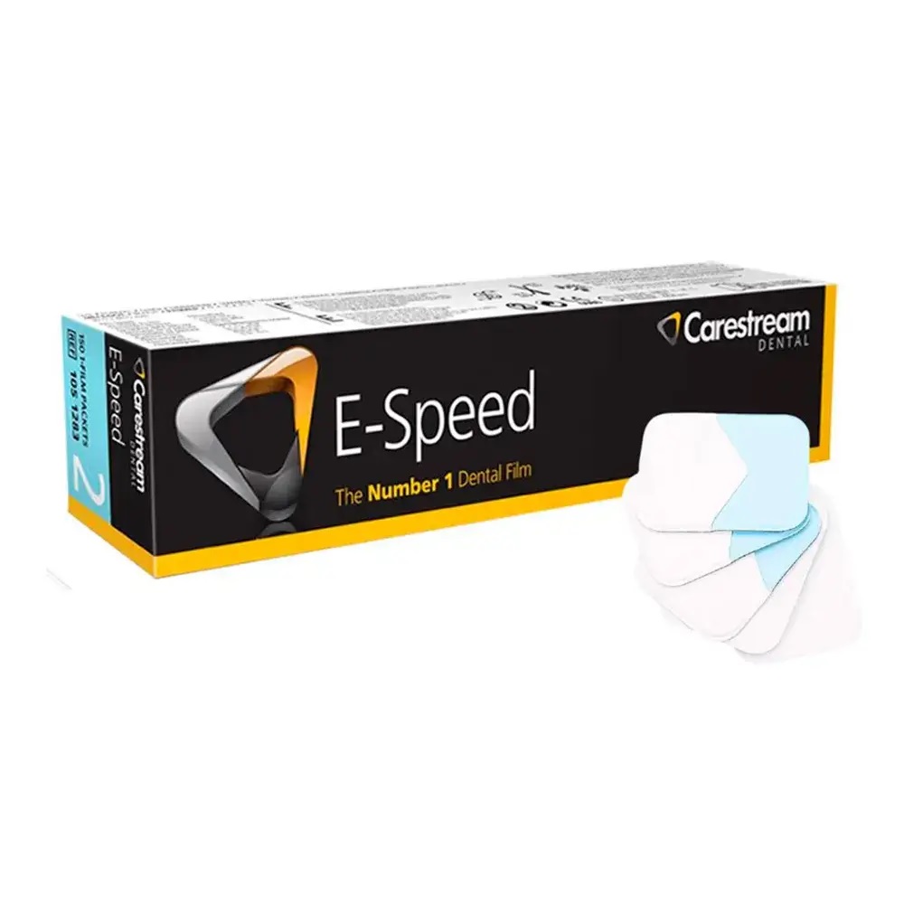 فیلم رادیوگرافی کداک مدل E-Speed کیفیت بالا و وضوح عالی تصاویر دندانپزشکی