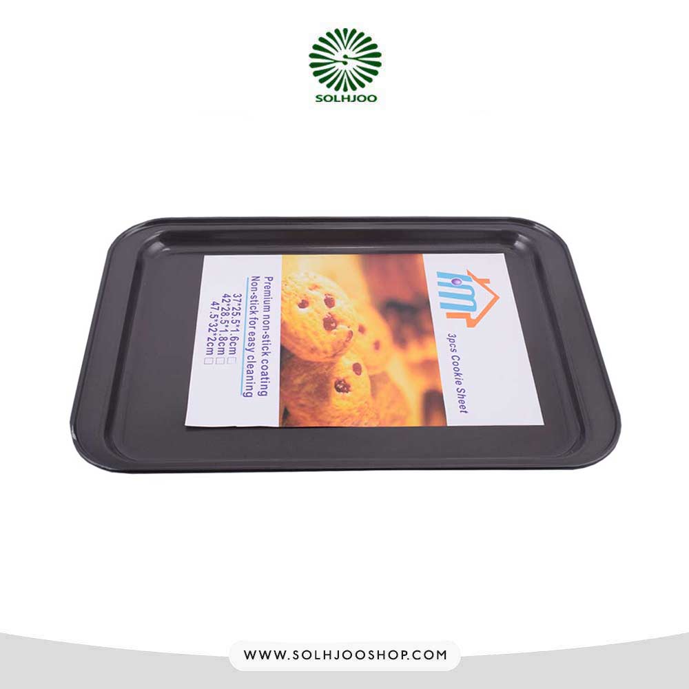 سینی تفلون مستطیل 37*25.5*1.6