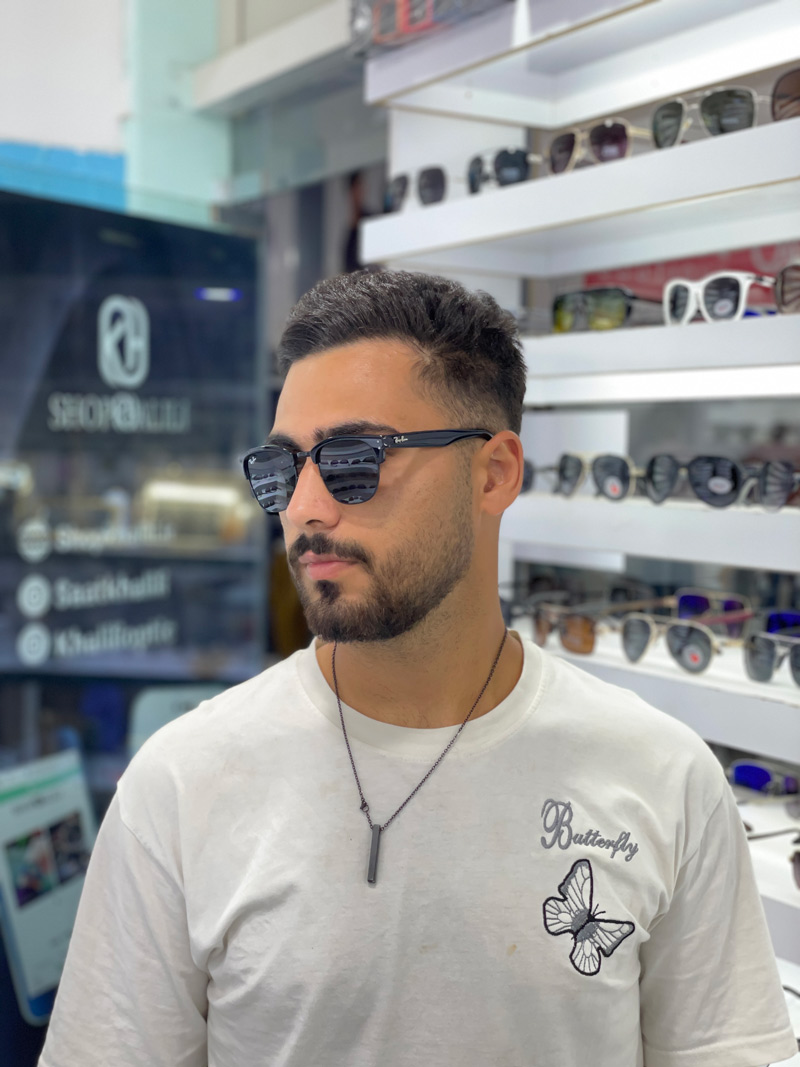 عینک  ریبن کلاب مستر Ray ban RB0504s reverse