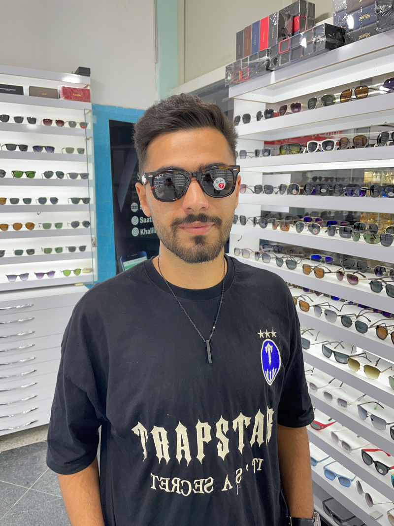 عینک آفتابی ریبن ویفر سایز50 مدل Ray ban wayfarer RB2140 p