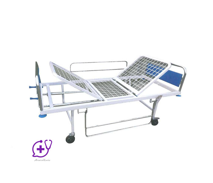 تخت دو شکن بیمارستانی درجه یک