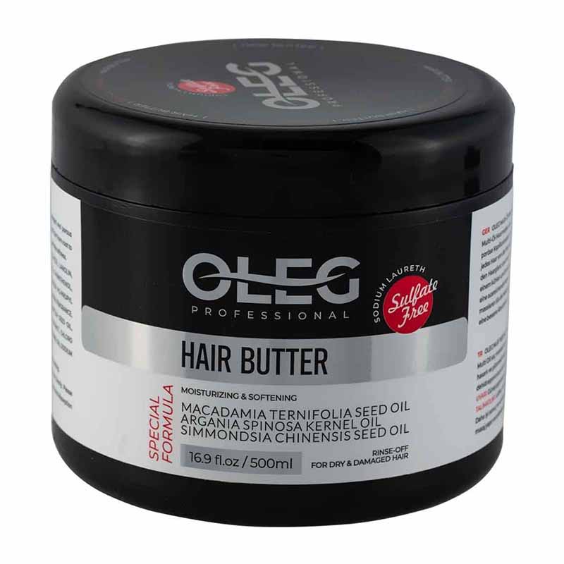 کره مو اولگ مدل Hair Butter (ماسک مو حرفه ای اولگ) حجم 500 میلی لیتر